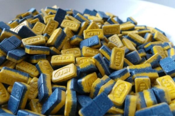 Blue Yellow IKEA 220mg mdma