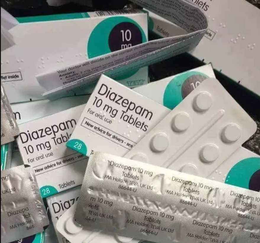 Diazepam valium TEVA 10mg