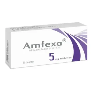 Alternative view of Amfexa Tablets (Dexamfetamine 20mg)