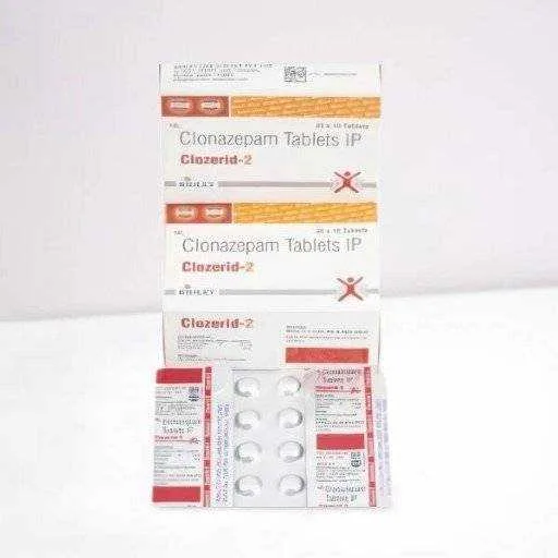 Buy Clonazepam Clozerid 2mg Ridley