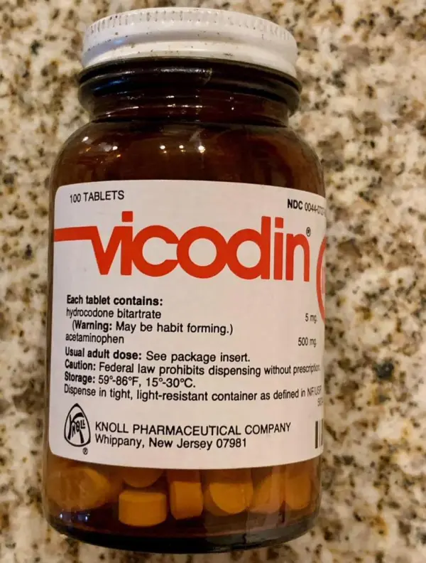 vicodin pill for sale